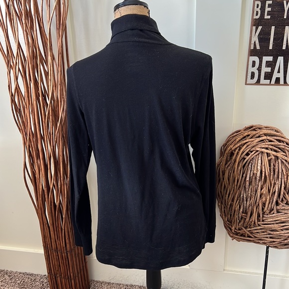 Sonoma Black Turtleneck - Picture 4 of 5
